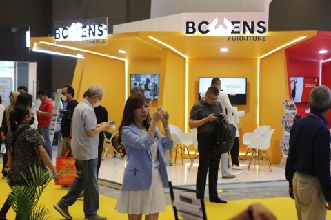 印尼雅加达木工机械展览会展会现场图片