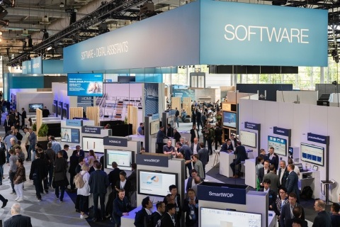 德国汉诺威木工机械展览会展会现场图片