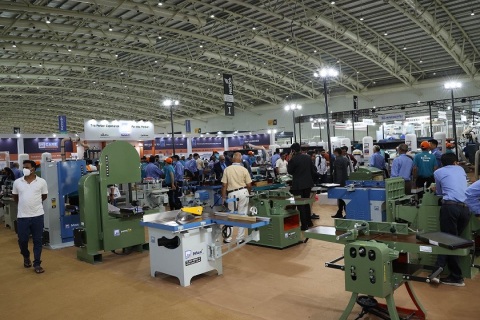 印度家具配件及木工机械展展会现场图片