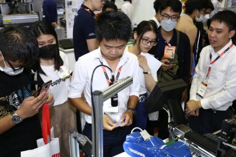 越南胡志明机床工具及模具展览会展会现场图片