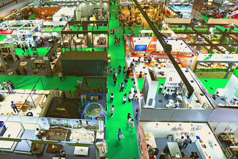 越南（东盟）国际木工家具及家居用品博览会展会现场图片