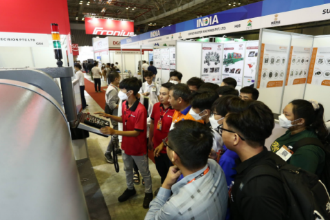 越南胡志明机床工具及模具展览会展会现场图片