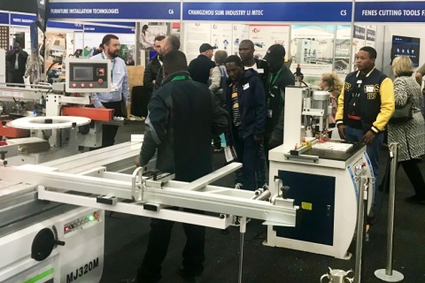 南非约翰内斯堡木工机械展览会展会现场图片