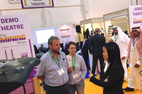 中东迪拜矿业及矿山机械展览会展会现场图片