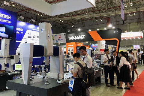 越南胡志明机床工具及模具展览会展会现场图片