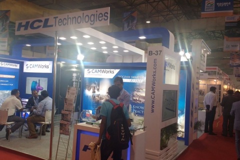 印度孟买模具展览会展会现场图片