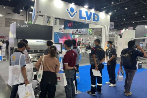 泰国曼谷机床及金属加工展览会展会现场图片