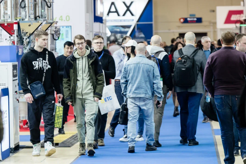 俄罗斯塑料橡胶模具原材料及机械设备展览会展会现场图片