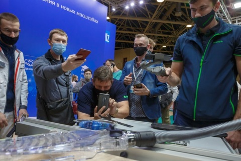 俄罗斯国际木工机械展展会现场图片