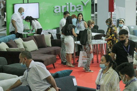 哈萨克斯坦家具及木工机械展览会展会现场图片