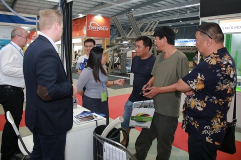 缅甸仰光木工机械及家具配件展览会展会现场图片