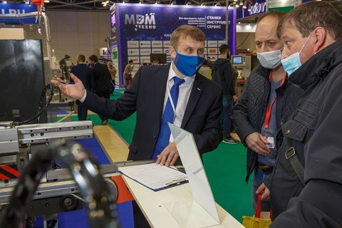 俄罗斯国际木工机械展展会现场图片