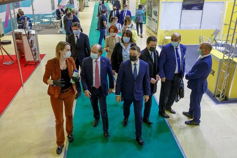 俄罗斯国际木工机械展展会现场图片