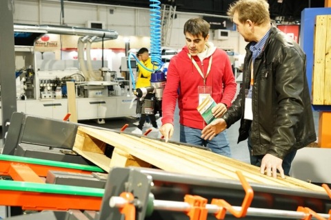 阿根廷木工家具配件展览会展会现场图片