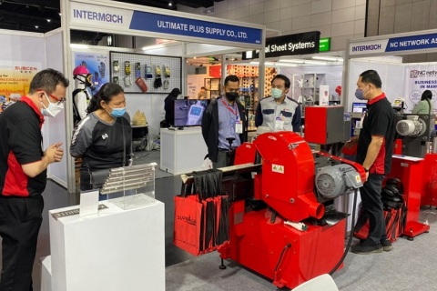 泰国曼谷机床及金属加工展览会展会现场图片