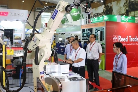 越南胡志明机床工具及模具展览会展会现场图片