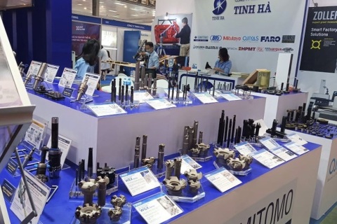 越南胡志明机床工具及模具展览会展会现场图片