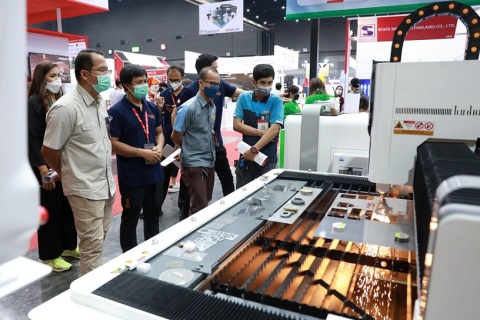 泰国曼谷机床及金属加工展展会现场图片