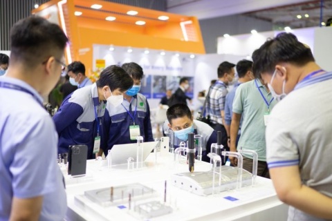 越南胡志明机床及金属加工展览会展会现场图片