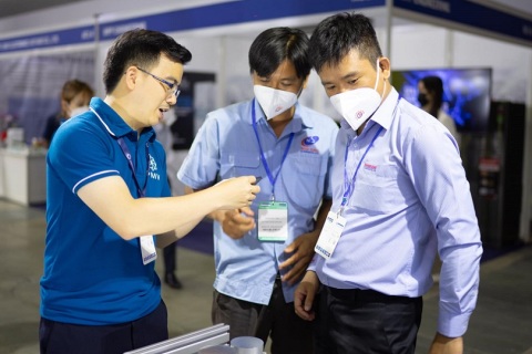 越南河内矿业采矿展览会展会现场图片