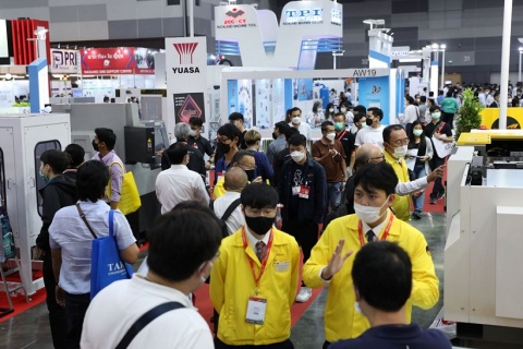 泰国曼谷机床及金属加工展展会现场图片