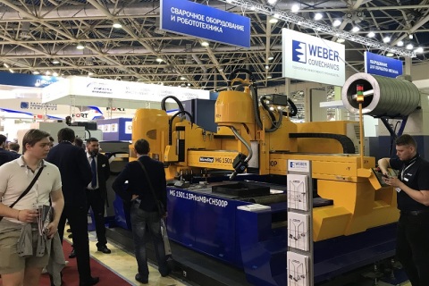 俄罗斯莫斯科机床、自动化、机器人、3D打印展览会展会现场图片