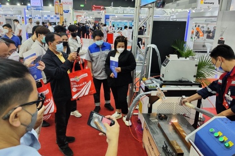 泰国曼谷机床及金属加工展展会现场图片