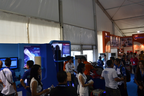 印尼巴厘巴板工业、石油及天然气、矿业展览会展会现场图片