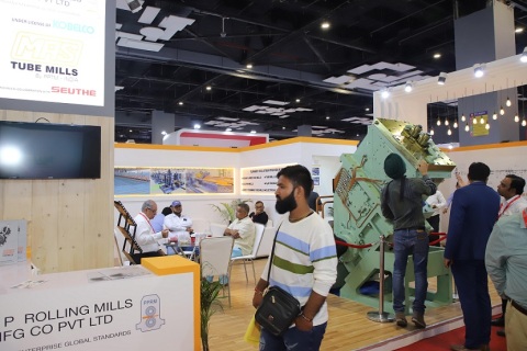 印度矿业冶金及金属加工机械展览会展会现场图片