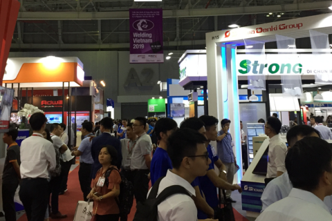 越南胡志明机床及金属加工展览会展会现场图片