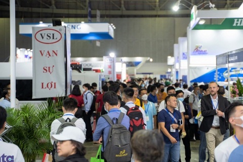 越南胡志明机床及金属加工展览会展会现场图片