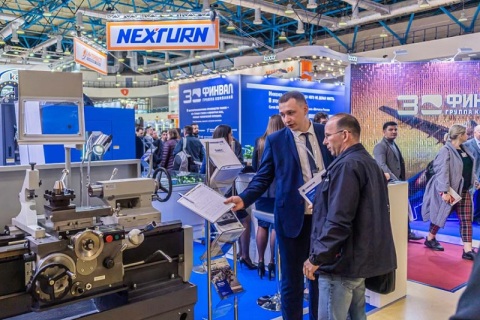 俄罗斯莫斯科机床、自动化、机器人、3D打印展览会展会现场图片