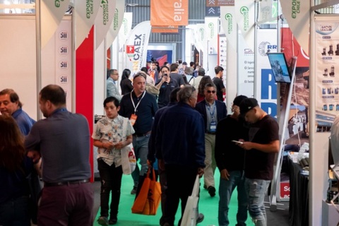 智利矿业及矿山机械展览会展会现场图片