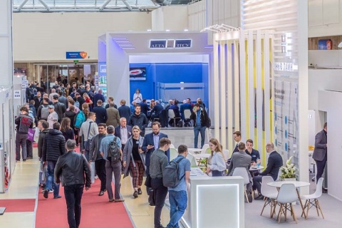 俄罗斯莫斯科机床、自动化、机器人、3D打印展览会展会现场图片