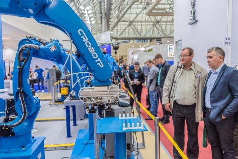 俄罗斯莫斯科机床、自动化、机器人、3D打印展览会展会现场图片