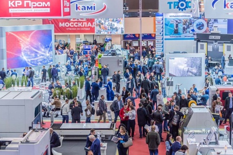 俄罗斯莫斯科机床、自动化、机器人、3D打印展览会展会现场图片