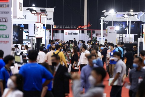 泰国曼谷机床及金属加工展展会现场图片