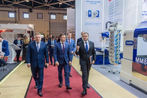 俄罗斯莫斯科机床、自动化、机器人、3D打印展览会展会现场图片