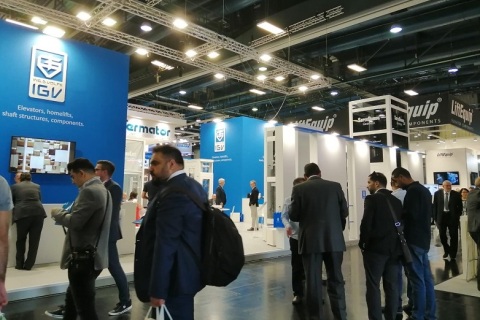 德国纽伦堡电梯展览会展会现场图片