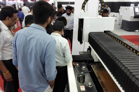 印度新德里机床工具展展会现场图片