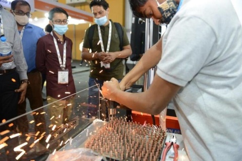 印度班加罗尔机床工具展览会展会现场图片