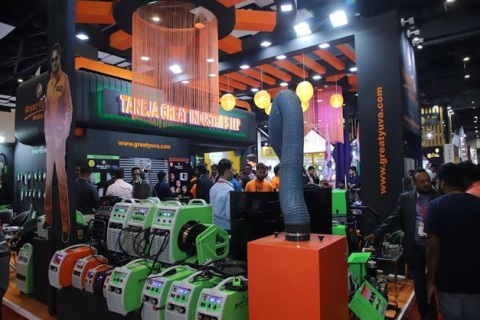 印度孟买机床工具展览会展会现场图片