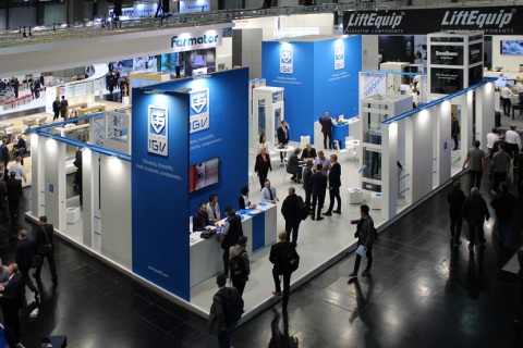 德国纽伦堡电梯展览会展会现场图片