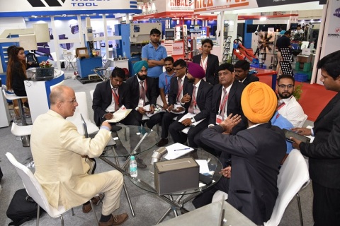 印度新德里机床展览会展会现场图片
