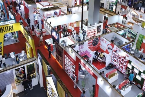 印度孟买机床工具展览会展会现场图片