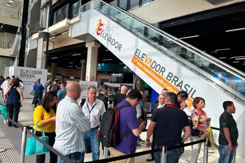 巴西圣保罗电梯展览会展会现场图片