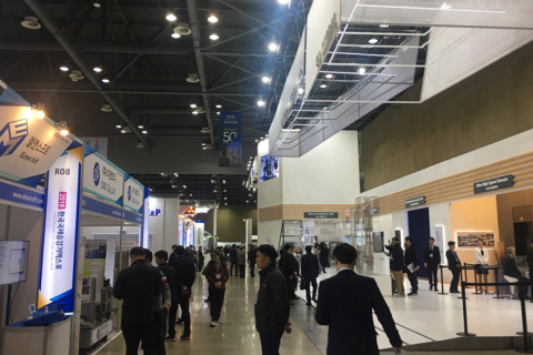 韩国首尔电梯展览会展会现场图片