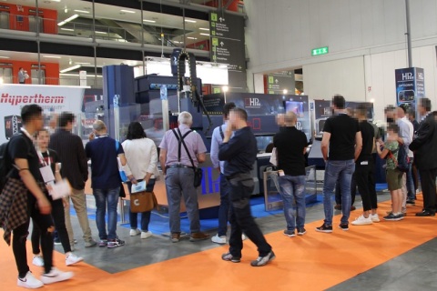 意大利米兰金属加工、钣金加工、金属成形展览会展会现场图片