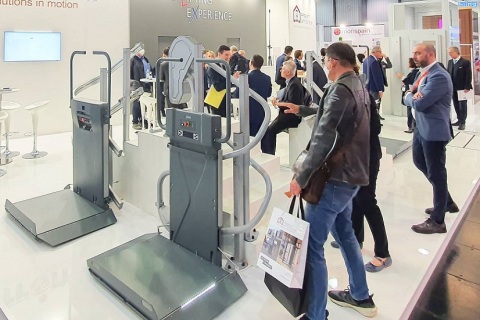 德国纽伦堡电梯展览会展会现场图片