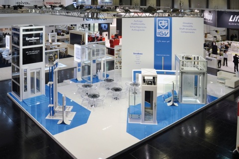 德国纽伦堡电梯展览会展会现场图片